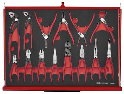 VERKTYGSSET 278 DELAR TENG TOOLS RÖD 26 TUM FOAM