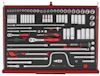 VERKTYGSSET 278 DELAR TENG TOOLS RÖD 26 TUM FOAM