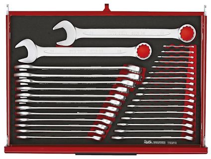 VERKTYGSSET 278 DELAR TENG TOOLS RÖD 26 TUM FOAM