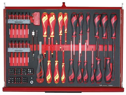 VERKTYGSSET 335 DELAR TENG TOOLS RÖD 26 TUM FOAM