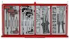 VERKTYGSSET 1033 DELAR TENG TOOLS RÖD 26 TUM