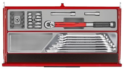 VERKTYGSSET 1033 DELAR TENG TOOLS RÖD 26 TUM