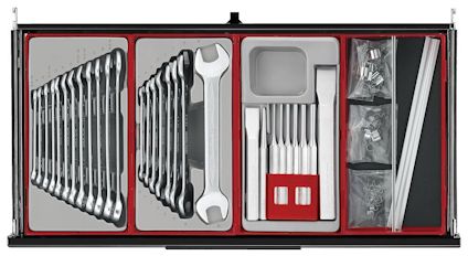 VERKTYGSSET 1033 DELAR TENG TOOLS SVART 26 TUM
