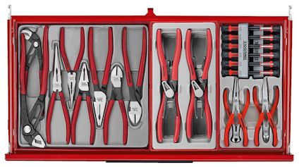 VERKTYGSSET 1034 DELAR TENG TOOLS RÖD 26 TUM