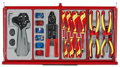 VERKTYGSSET 1034 DELAR TENG TOOLS RÖD 26 TUM