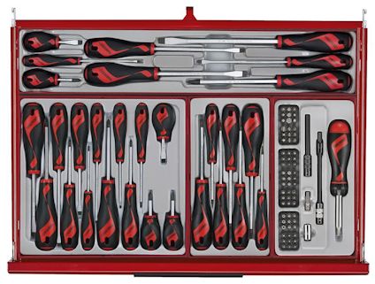VERKTYGSSET 1034 DELAR TENG TOOLS RÖD 26 TUM