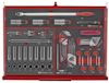 VERKTYGSSET 418 DELAR TENG TOOLS RÖD 26 TUM FOAM