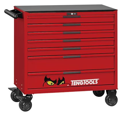 VERKTYGSSET 663 DELAR TENG TOOLS RÖD 37 TUM