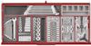 VERKTYGSSET 663 DELAR TENG TOOLS RÖD 37 TUM