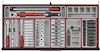 VERKTYGSSET 1008 DELAR TENG TOOLS SVART 37 TUM