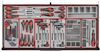VERKTYGSSET 1008 DELAR TENG TOOLS SVART 37 TUM
