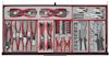 VERKTYGSSET 1008 DELAR TENG TOOLS SVART 37 TUM