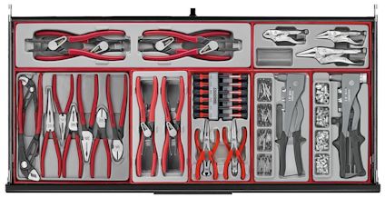VERKTYGSSET 1008 DELAR TENG TOOLS SVART 37 TUM