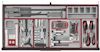 VERKTYGSSET 1008 DELAR TENG TOOLS SVART 37 TUM