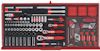 VERKTYGSSET 637 DELAR TENG TOOLS RÖD 37 TUM FOAM