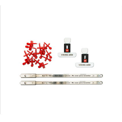 TRALLTILLBEHÖR VIKING ARM SET I VÄSKA 2-PACK
