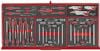 VERKTYGSSET 513 DELAR TENG TOOLS RÖD 37 TUM FOAM