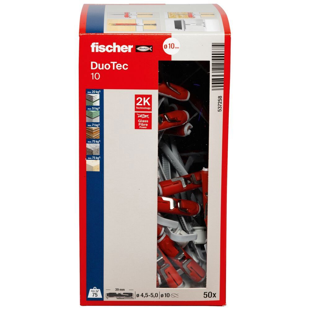 SKIVINFÄSTNING FISCHER DUOTEC 10 - 