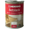 Burk med Herdins Betslack Blank 500ml, svensk flagga och träbild på etiketten.