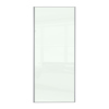 SKJUTDÖRR ENTRY VITT GLAS
