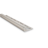 KAKELLIST KVADRAT ALU. SILVERELOXERAD BLANK 11MM 2,5M