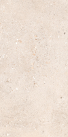 Rektangulär kakelplatta i ljusbeige färg med subtila, naturligt inspirerade mönster och texturer.