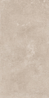 Rektangulär granitkeramikplatta i jordig beige nyans med en något ojämn yta.