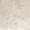Granitkeramik yta i beige och grå nyanser med subtil textur och ojämnt mönster.