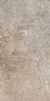 Rektangulär granitkeramikplatta med en yta i beige och gråa toner, texturerad för att efterlikna natursten.