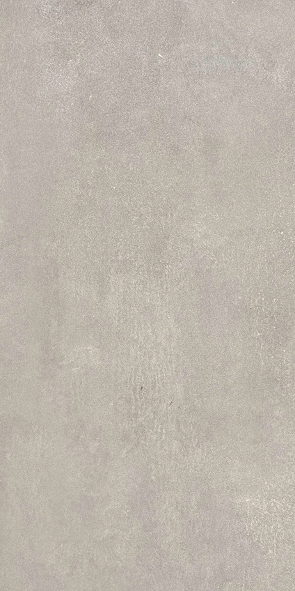 Rektangulär platta med en jämn yta i taupe nyans, ger ett betongliknande utseende.
