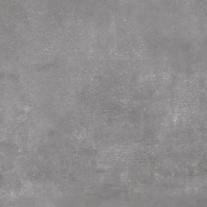 Grå granitkeramikplatta med en subtil, betongliknande textur.