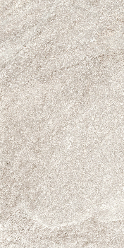 Beige granitkeramikplatta med lätt textur och subtila mönster i taupe nyans.