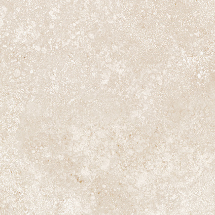 Beige granitkeramik med melerad textur och sandliknande utseende.