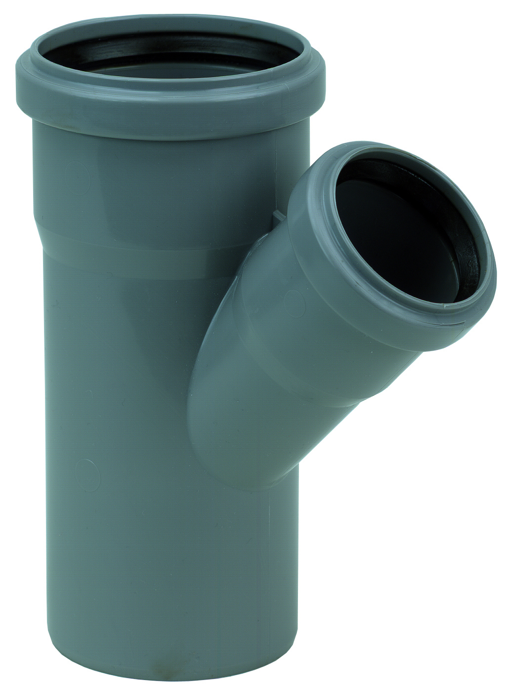 GRENRÖR VINKEL 45° MED 2 MUFFAR PIPELIFE - PIPELIFE