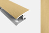 TRÄGOLV SINGLE-CLICK ALU ÖVERGÅNGSLIST EK-ALU 200CM / 7-12MM