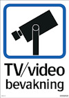 SKYLT TV/VIDEO BEVAKNING 148X210 DE