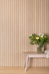 VÄGGPANEL RIBWALL EK RAW BLOND