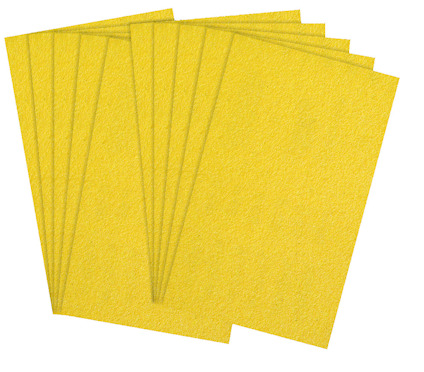 SLIPPAPPER 140X230MM SORT 10P
