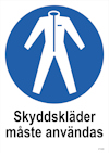 SKYLT UNIGRAPHICS SKYDDSKLÄDERPLAST 210X297MM