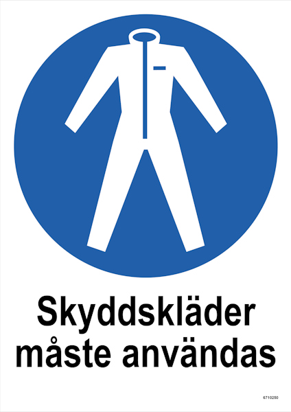 SKYLT UNIGRAPHICS SKYDDSKLÄDERPLAST 210X297MM