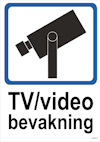 SKYLT UNIGRAPHICS TV/VIDEOBEVAKNING PLAST 148X210MM