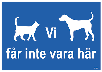 SKYLT UNIGRAPHICS VI FÅR INTE VARA HÄR PLAST 210X297MM