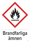 SKYLT UNIGRAPHICS BRANDFARLIGAÄMNEN PLAST 210X297MM