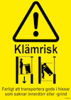 DEKAL UNIGRAPHICS KLÄMRISK HISS 105X148MM