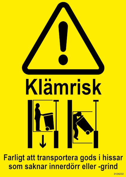 DEKAL UNIGRAPHICS KLÄMRISK HISS 105X148MM