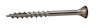 FASADSKRUV MFT A4 FÖRSÄNKT T20FIBERSKÄR BRUN 4,5X48MM 250ST