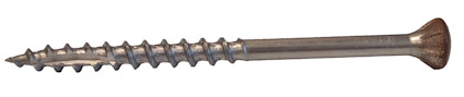 FASADSKRUV MFT A4 FÖRSÄNKT T20FIBERSKÄR BRUN 4,5X65MM 200ST