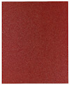 Rödbrunt sandpapper med en kornig textur.