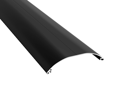 TAKNOCK GOP PLASTTAK SVART ALU5150MM