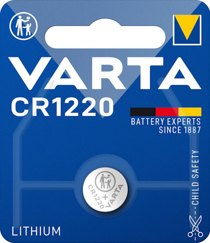 BATTERI VARTA KNAPPCELL LITIUMCR1220 3V
